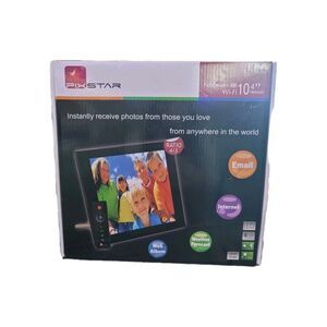 NEW Digital Photo Frame XD WiFi 10" LED 800x600 4 GB Open Box